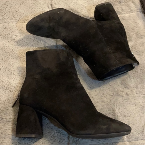 Gianni Bini Shoes - Gianni Bini Black Suede Booties size 8.5